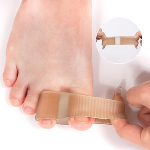 Dubbele teenscheider Duim Valgus Grote voetbeenoverlapping Heren Dames Gel Diplopore Orthese met dubbel gat Alle seizoenen - Product Image 3