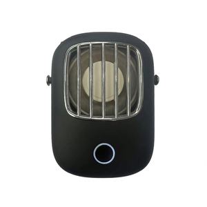 Ventilateur portable mini à suspendre au cou avec logo personnalisé, design mains libres pour utilisation en extérieur, cadeaux originaux - Product Image 2