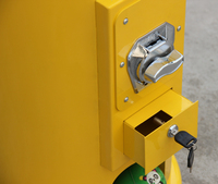 Distributeur automatique de jouets pour centre commercial, système de paiement par jetons, machine à billes en aluminium et acier, type distributeur de capsules