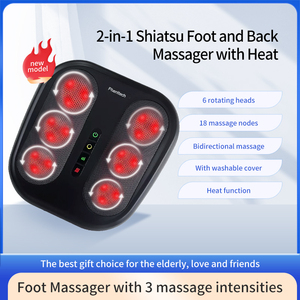 Phenitech Interlligent Masajeador electrónico de pies Pedicura Máquina de desintoxicación Calentamiento Reflexología Vibración Shiatsu Masajeador de pies - Product Image 2