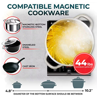 Table de cuisson à induction électrique 2200W, meilleure qualité, prix bas, durable, plaque chauffante à induction
