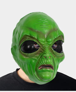 <span class=keywords><strong>Maschera</strong></span> Spaventosa da <span class=keywords><strong>Alieno</strong></span> UFO per Halloween e Natale, <span class=keywords><strong>Maschera</strong></span> in Lattice Integrale, Accessori Steampunk, <span class=keywords><strong>Maschera</strong></span> per Cosplay - Product Image 3