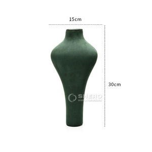 Soporte de exhibición de collar de moda maniquí de busto para escaparate de joyería tamaño pequeño - Product Image 4