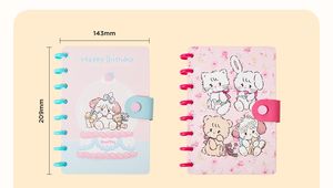 Carnet à spirales A5 <span class=keywords><strong>Mikko</strong></span> de dessin animé en gros MK003, carnet portable mignon d'anime, papeterie, cahiers, fournitures scolaires - Product Image 5