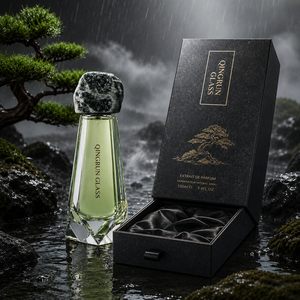 Flacon <span class=keywords><strong>de</strong></span> <span class=keywords><strong>parfum</strong></span> <span class=keywords><strong>de</strong></span> luxe écologique unique 100 ml, design <span class=keywords><strong>de</strong></span> flacon <span class=keywords><strong>de</strong></span> <span class=keywords><strong>parfum</strong></span> <span class=keywords><strong>de</strong></span> luxe, flacon <span class=keywords><strong>de</strong></span> <span class=keywords><strong>parfum</strong></span> en verre transparent avec bouchon en marbre - Product Image 2