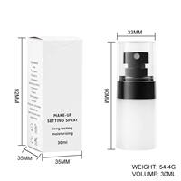 Spray Fixateur de Maquillage OEM ODM à Marque Privée, Waterproof, Contrôle du Sébum, Longue Durée, Brume Fixatrice Personnalisable avec Logo, Spray Cosmétique Fixateur