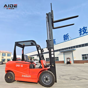 מלגזה חשמלית עם סוללת ליתיום, קיבולת 3-4 טון, עם תא נהג, למכירה - Product Image 2