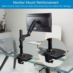 <b>Computer</b> Accessories Reinforced Monitor Mount for Tempered <b>Glass</b> <b>Desk</b> - Product Image 4