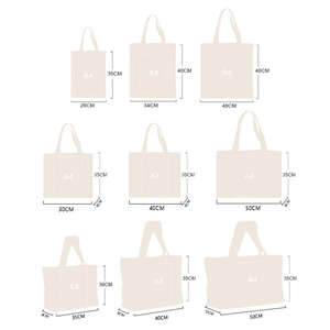 Wholesale custom logo printed cotton <b>canvas</b> shopping bag sublimation blank <b>canvas</b> <b>handbag</b> - Product Image 5