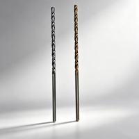 Foret en carbure monobloc extra long à queue droite CUFFNOD, revêtement TiAlN, 135 mm, pour trous profonds, droit, norme ISO