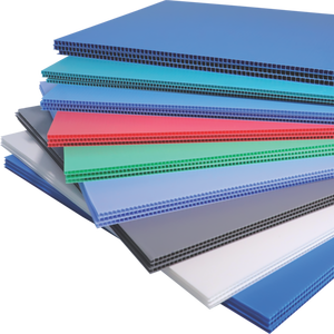 Retardante de fuego Ristance Construcción PP Panel de plástico corrugado Hoja hueca impermeable - Product Image 3