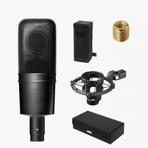 At4040 Trọng lượng nhẹ kim loại tai nghe <span class=keywords><strong>Microphone</strong></span> xách tay có dây Condenser <span class=keywords><strong>Microphone</strong></span> nhà ghi âm Live Streaming chuyên dụng ca hát - Product Image 4