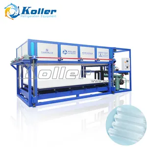 Koller Brine system transparent block ice machine for large scale ice sculpture