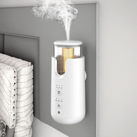 Diffuseur d'huiles essentielles pour chambre d'hôtel, 50 ml, à brancher, machine à parfum à air froid, capteur de lumière 7 couleurs, minuterie 8h, certifié CE RoHS