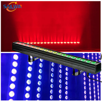 Projecteur mural LED Sailwin 18x10W 3500K blanc chaud 6-en-1, contrôle DMX512, haute luminosité pour DJ, scène, mariage, éclairage d'événements