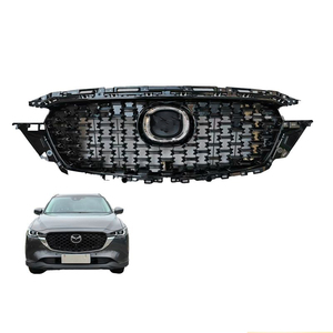 Conjunto de repuesto de cubierta de parrilla delantera de coche para <span class=keywords><strong>Mazda</strong></span> <span class=keywords><strong>Cx5</strong></span> 2022 <span class=keywords><strong>2023</strong></span> 2024 2025 rejilla delantera modificada Para Auto - Product Image 1