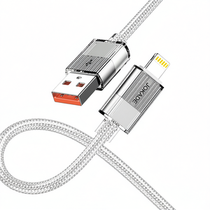 Câble USB Jokade 1,2 m gris pour la charge et la synchronisation des iPhone - Product Image 3