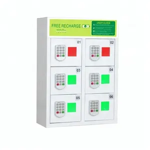 SOPOWER Machine Unique password cell phone charging lockers for staff using all over the world