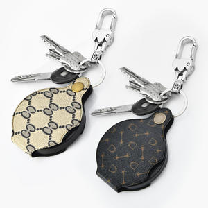 Jiatu Handheld <b>Magnifier</b> 50Mm Glass Lens Leather Case Portable <b>Reading</b> Tool For Elderly With High Definition And - Product Image 2