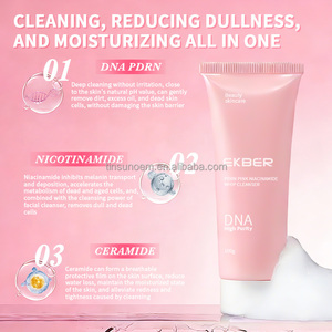 Limpiador <span class=keywords><strong>Facial</strong></span> Antiarrugas y Reafirmante con Ceramida y ADN de Marca Blanca, Reduce la Opacidad, Apto para Piel Sensible - Product Image 3