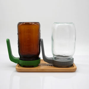 Vente en gros de bocal à couvercle de germination bocal Mason Jar 750ml Kits de germination en verre pour haricots et légumes prêts à être expédiés - Product Image 5