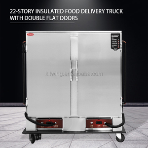 รถเข็นตู้อุ่นอาหารร้อนเชิงพาณิชย์ประสิทธิภาพสูง22ชั้นหุ้มฉนวนใหม่และใช้งานได้ - Product Image 6