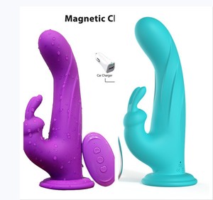 Nuevo vibrador consolador de conejo de Venta caliente de alta calidad para mujeres función de calefacción con productos sexuales de Control remoto - Product Image 2
