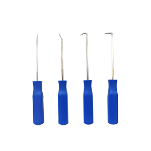 ชุดตะขอเกี่ยวเครื่องมือ RuiChi 4 ชิ้น 45 90 135 องศา และปลายแหลม สำหรับซ่อมรถยนต์ - Product Image 1