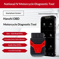 Outil de diagnostic pour véhicules à essence, décodeur de pannes de moto, appareil universel de suppression de codes OBD, modèle Z50, 6-12V, conforme à la norme chinoise IV