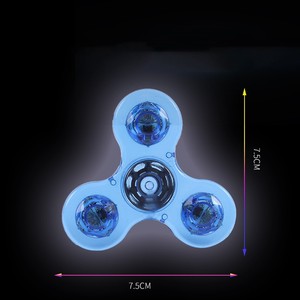 Toupies lumineuses LED Fidget Hand Spinner qui brillent dans le noir, jouets anti-stress EDC pour les doigts - Product Image 6