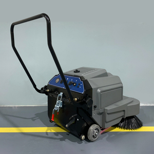 Nuova Spazzatrice Manuale a Spinta Elettrica con Motore a Spazzola da 180W <span class=keywords><strong>per</strong></span> la Pulizia delle Strade - Product Image 4