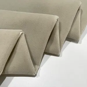 Kain dekorasi rumah kualitas tinggi kain pelapis mohair kain beludru mewah untuk sofa