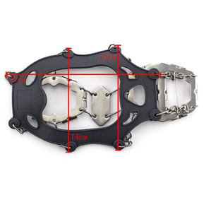 Di alta qualità 14 punte ramponi ghiaccio neve tacchetti da trazione <span class=keywords><strong>arrampicata</strong></span> invernale attrezzatura da trekking tre colori scegliere al dettaglio - Product Image 5