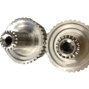 Disesuaikan baja nirkarat cam gigi timing pulley anodized 8mgt sepeda aluminium timing pulley aluminium timing pulley keyway