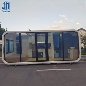 <span class=keywords><strong>Kit</strong></span> <span class=keywords><strong>de</strong></span> Cabane Moderne Apple 25m² Maison Préfabriquée Mini Maison Isolée Cadre <span class=keywords><strong>en</strong></span> Acier <span class=keywords><strong>Studio</strong></span> <span class=keywords><strong>de</strong></span> <span class=keywords><strong>Jardin</strong></span> Bureau Chambre d'Hôtes - Product Image 1