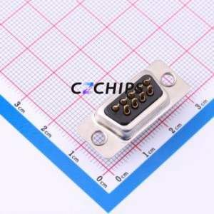 DE-9SF-N D-Sub/VGA Connector Connector ( Gender: Female )( Total Number of PINs: 9P )( Mounting Type: Panel Mount ) - Product Image 2