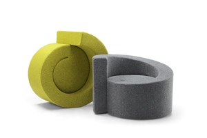 Silla de oficina individual moderna con tapicería de tela barata para oficina en casa o sala de estar, sofá de recepción del vestíbulo del hotel - Product Image 4