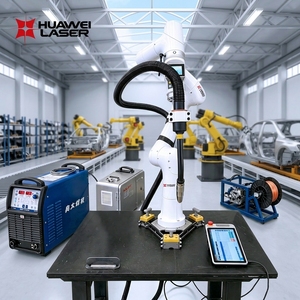 Automatic Collaborative Robot Welding Machine 919mm Reach MIG Welding Carbon Steel Rack Fabrication