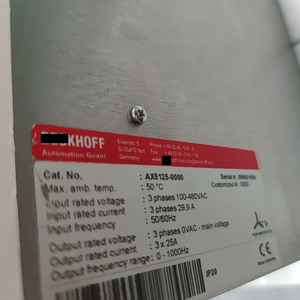 AX5125-0000 AM3073-0Q30-0000 Motor y Variador de 7.06KW - Product Image 6