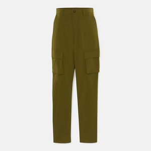 Pantalon de jogging décontracté avec logo personnalisé Oem pour hommes, pantalon cargo extensible à taille élastique et à cordon de serrage, pantalon de survêtement fuselé pour hommes, multi-poches - Product Image 5
