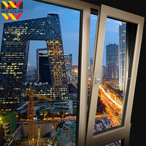 جودة عالية الميل بدوره سبائك الألومنيوم نوافذ عازلة للصوت الألياف الزجاجية الشاشة المعاوضة شنقا العزل الحراري للاستخدام التجاري - Product Image 4