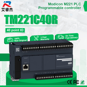 Módulo de salida de relé Schneider nuevo y original TM221C40R Modicon M221 PLC 40 I/O, controlador programable para automatización industrial - Product Image 1