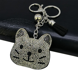 Regali Creativi DANSHUN Ciondolo in Lega di Zinco Elettroplaccato 'Impariamo a Miarre Come i Gatti' Piccolo per Borsa - Product Image 1