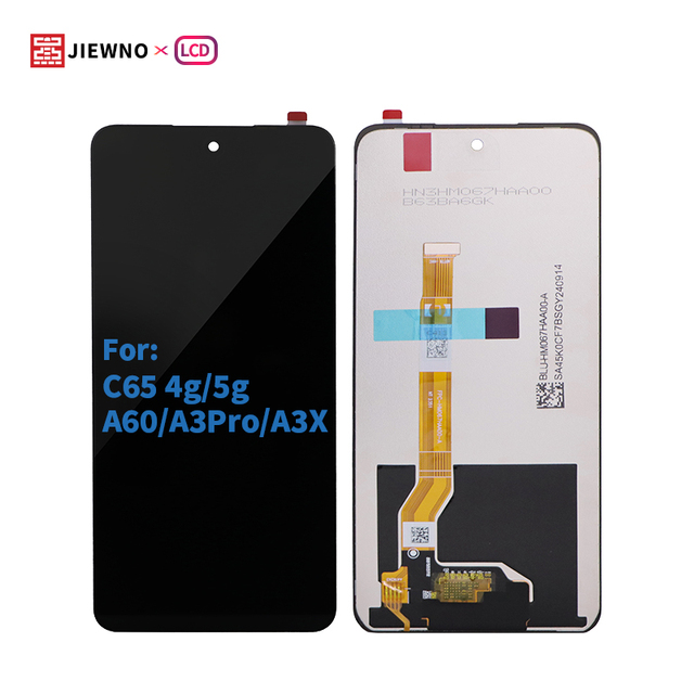 For C65 4G/5G /A60/A3PRO/A3X LCD Digital Touch Screen Display Assembly Replacement OPPO  Mobile Phone