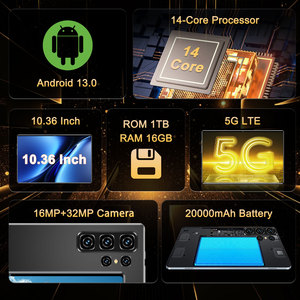 Tablette <span class=keywords><strong>PC</strong></span> Android 13.0 <span class=keywords><strong>pour</strong></span> Gamers, Stock UE, Livraison Rapide, 16 Go RAM + <span class=keywords><strong>1</strong></span> To ROM, Processeur 14 Cœurs - Product Image 3