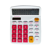 Fonctionnalité de base de calculatrice de bureau à énergie solaire à 12 chiffres