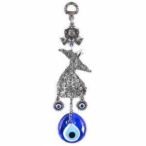 Dervish Semazen รูปตกแต่งแขวนผนังด้วยมือทำจากแก้วตาปีศาจจากตุรกี - Product Image 2