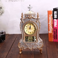 Douze pièces de musique pendule de torsion vintage nordique manteau horloges classique décor à la maison bureau table réveils pour la maison