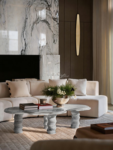 Dalles <span class=keywords><strong>de</strong></span> marbre vert paysager naturel, polies brillantes, pour murs <span class=keywords><strong>de</strong></span> fond <span class=keywords><strong>de</strong></span> hall d'hôtel, d'immeubles commerciaux et <span class=keywords><strong>de</strong></span> propriétés immobilières - Product Image 3