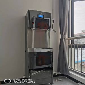 Distributeur d'eau électrique commercial Foodsense en acier inoxydable 220V de qualité alimentaire <span class=keywords><strong>35L</strong></span> à 2 robinets noir certifié CE avec ébullition progressionnelle - Product Image 4